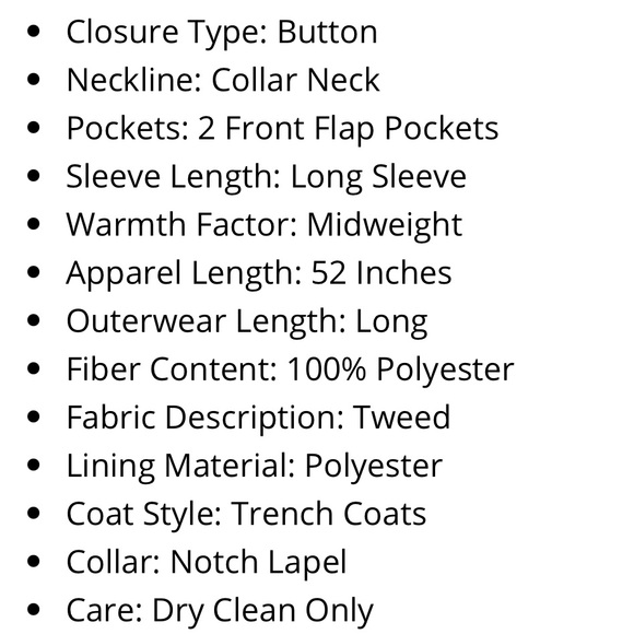 NWT!!! FREE SHIPPING - Worthington X Jason Bolden Womens Midweight Trench Coat. - Picture 4 of 4